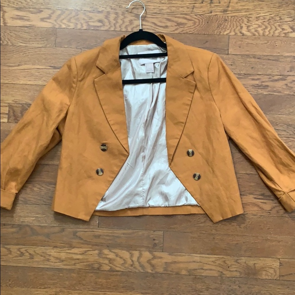 Women’s Forever 21 Mustard Blazer Size: Large